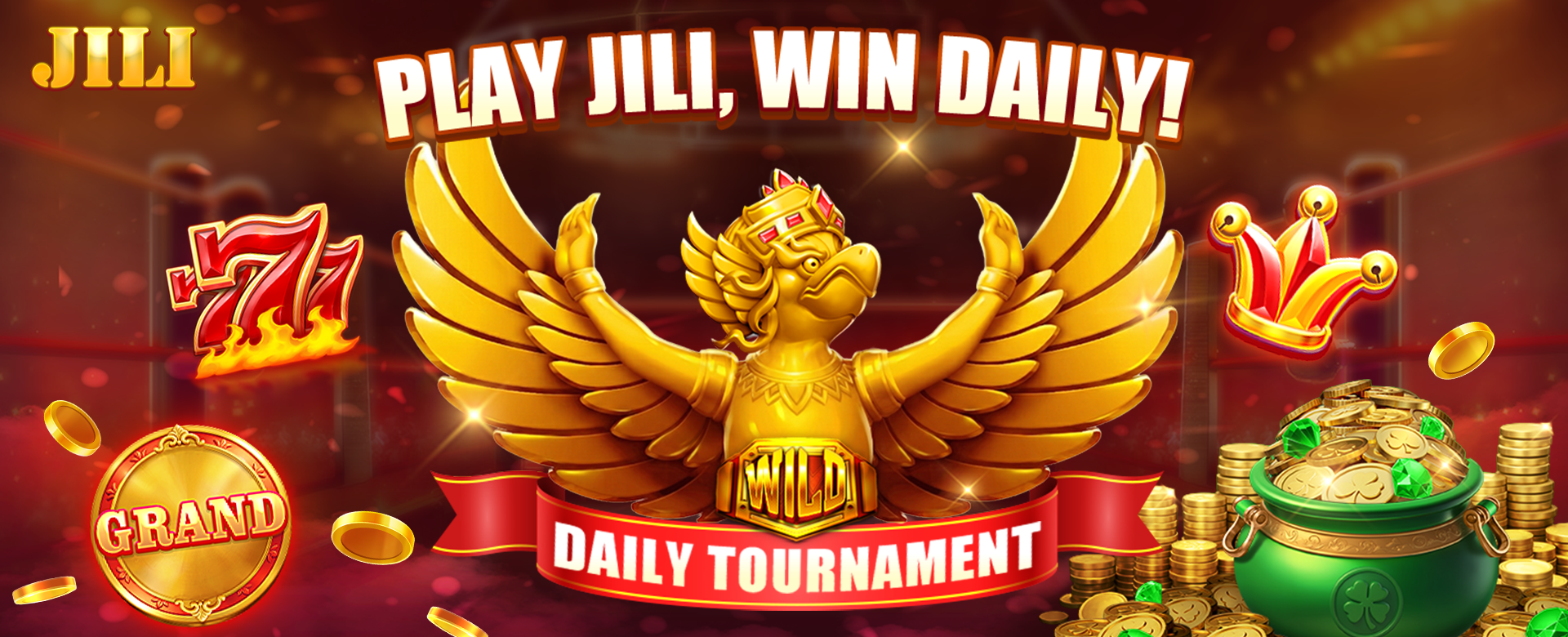 JILI daily tournament promotional banner