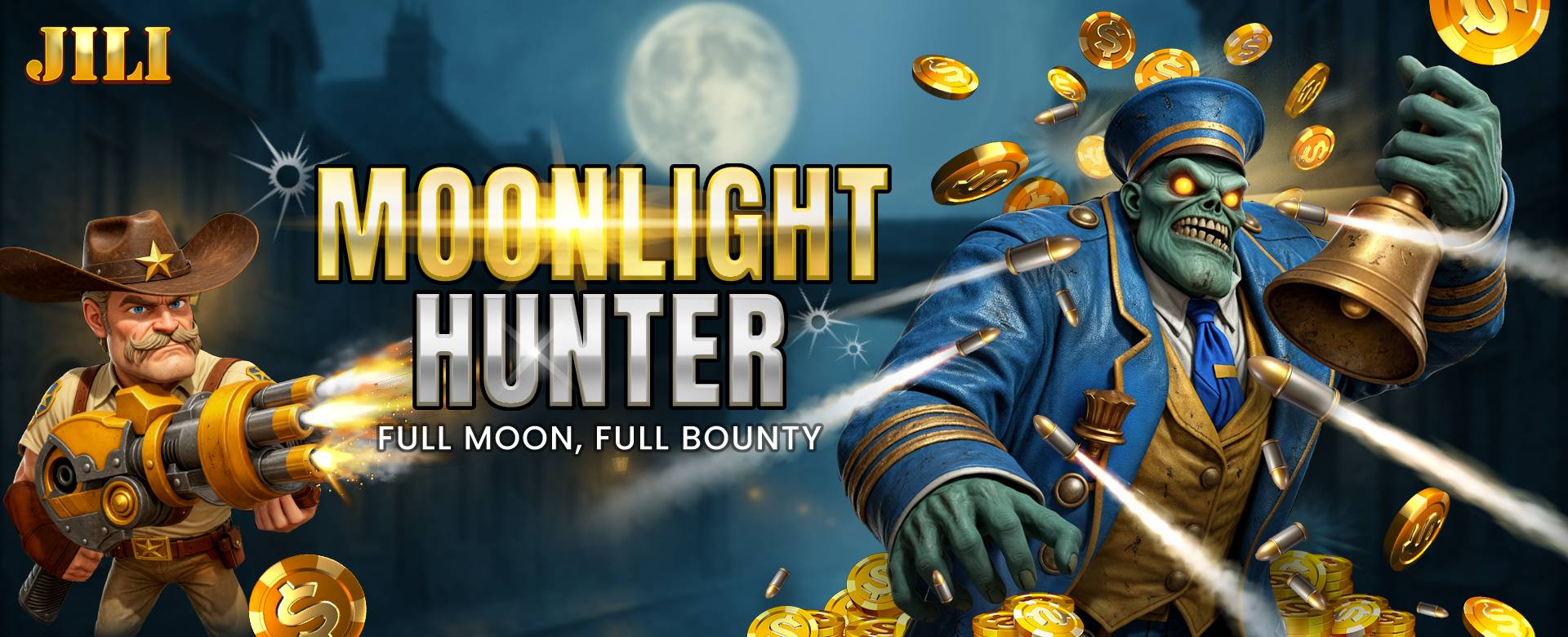 JILI Moonlight Hunter game banner