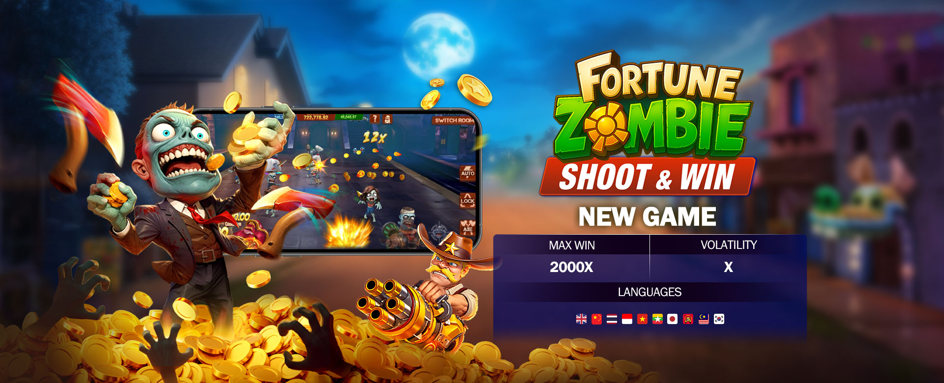 JILI Fortune Zombie game banner