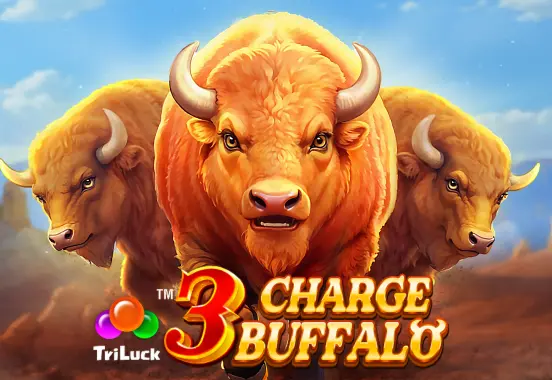 3 Charge Buffalo slot game cover in the jili-games.in information catalog