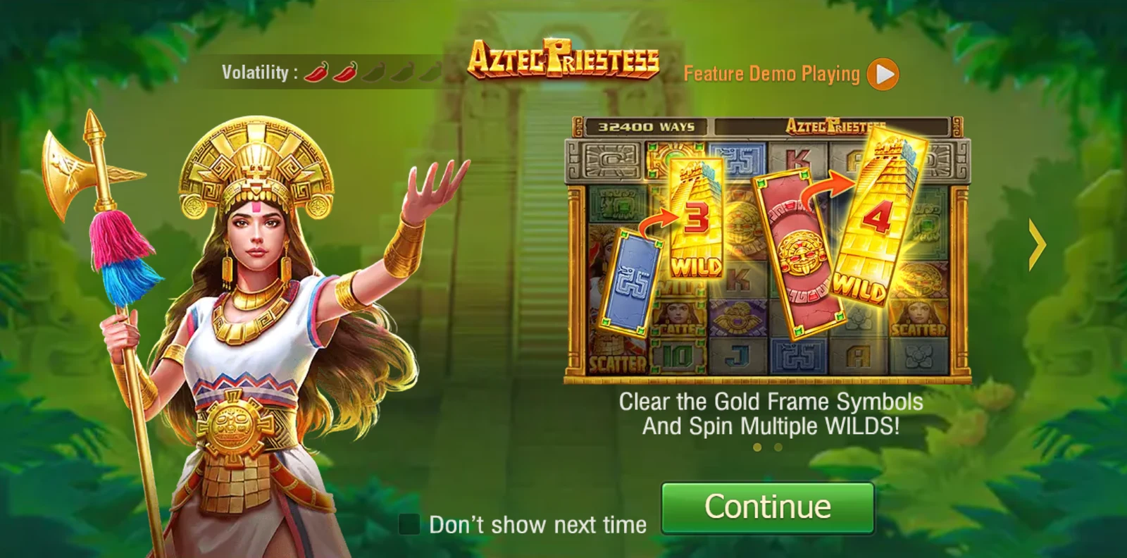 Aztec Priestess screenshot 1