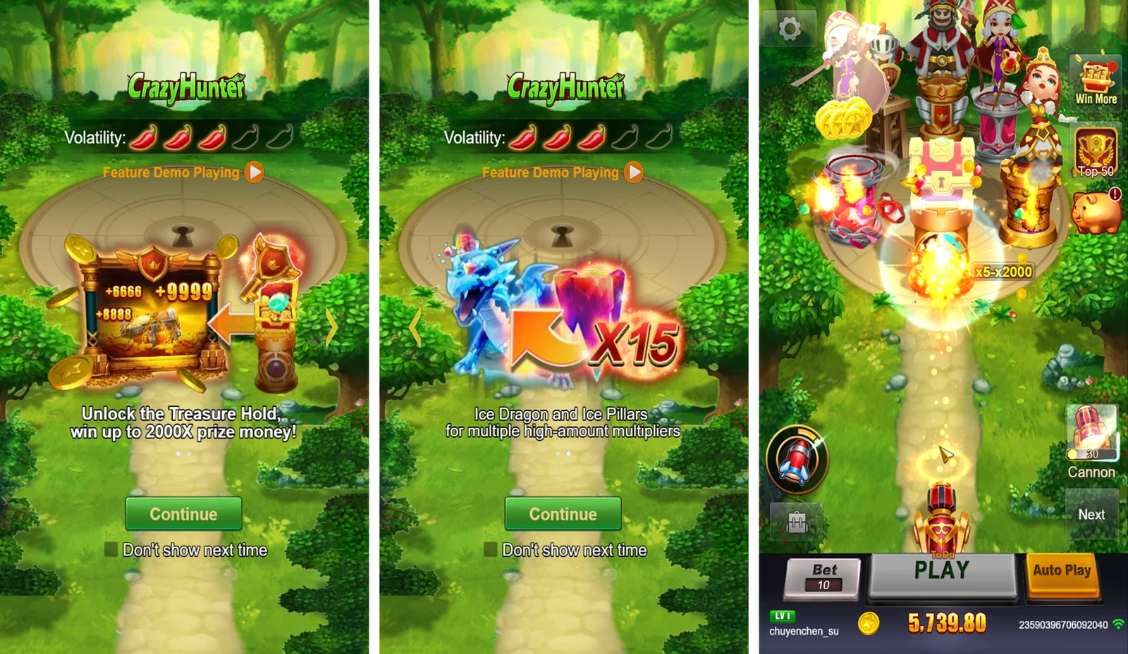 Crazy Hunter screenshot 1