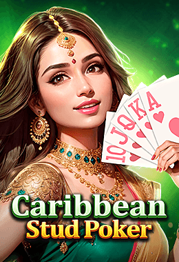 Caribbean Stud Poker indian card game cover in the jili-games.in information catalog