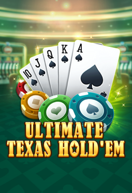 Ultimate Texas Hold'em indian card game cover in the jili-games.in information catalog