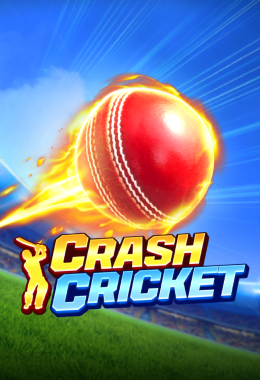 Crash Cricket casino game cover in the jili-games.in information catalog