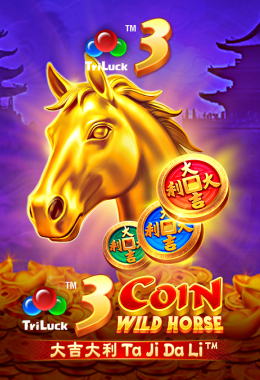 3 Coin Wild Horse slot game cover in the jili-games.in information catalog